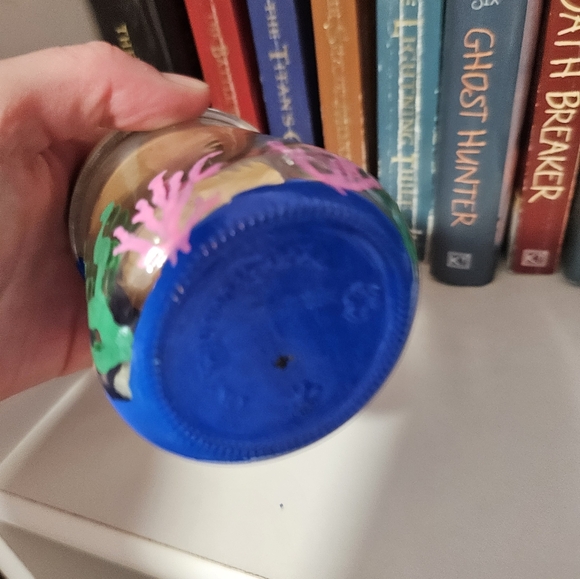 Crochet Golfish in Upcycled Jar - Picture 7 of 7